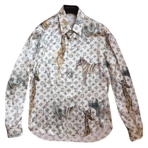 mens louis vuitton dress shirt|Louis Vuitton beach shirt.